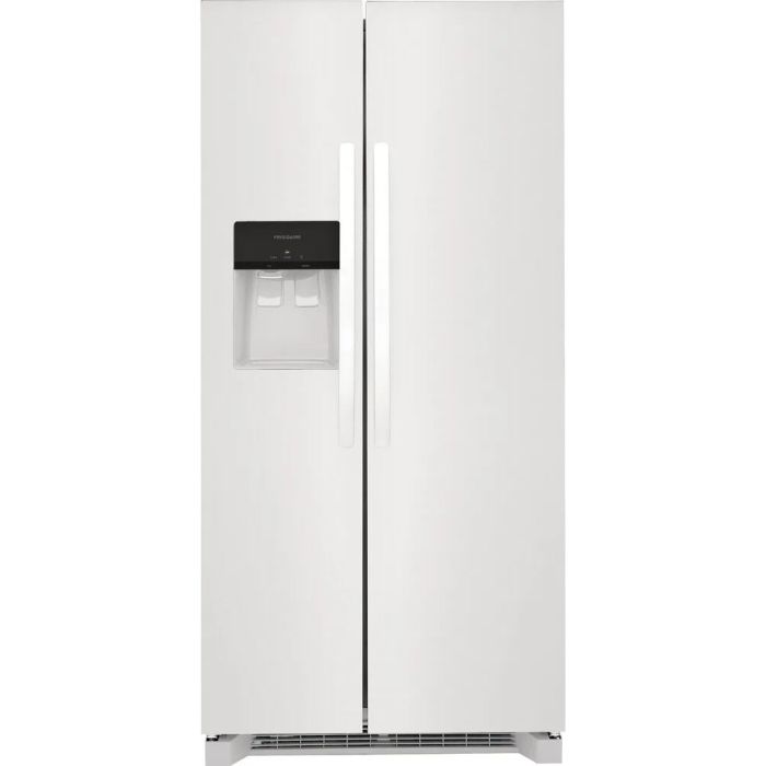 Refrigerator Frigidaire FRSS2323AW White  Capacity 22.3 cubic feet Side by Side   width 34 inches
