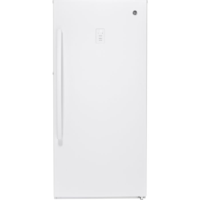 Freezer GE FUF14SMRWW  White capacity 14.1  cubic feet Freestanding 28 inches