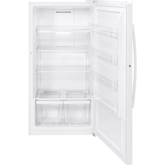 Congélateur GE FUF17DLRWW  Blanc capacité 17.3  pieds cubes Autoportant 33 pouces