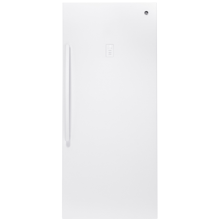 Congélateur GE FUF21DLRWW  Blanc capacité 21.3  pieds cubes Autoportant 33 pouces