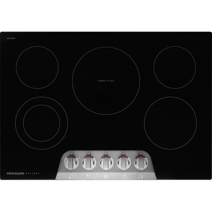 Plaque de cuisson Frigidaire Gallery GCCE3070BD Vitrocéramique  5 éléments  presenté par Corbeil