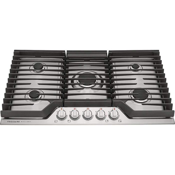Cooktop Frigidaire Gallery GCCG3648AS Gas 5 elements presented by Corbeil