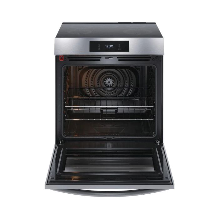 Cuisinière 30 Po. Induction Frigidaire Gallery GCFI306CBF  Inox 5 bruleurs     Capacité 6.2 pieds cubes 2500 W Watts  largeur 30 pouces