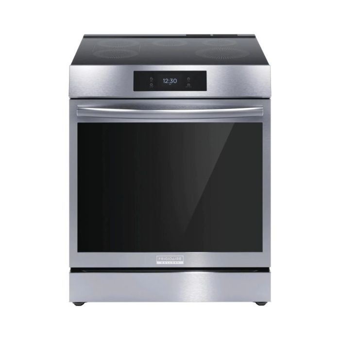 30 In. Induction Range Frigidaire Gallery GCFI306CBF  Stainless  5 Burners     Capacity 6.2 cubic feet  2500 W Watts  Width 30 inches