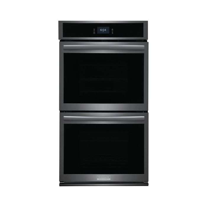 Four mural  Frigidaire Gallery GCWD2767AD Inox Noir   Capacité  3.8 pieds cubes  2500 Watts  Encastrable largeur 27 pouces