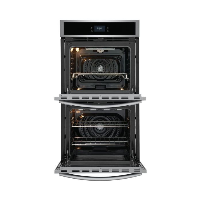 Wall oven  Frigidaire Gallery GCWD2767AF Stainless   Capacity  3.8 cubic feet  2500 Watts  Built-in Width 27 inches