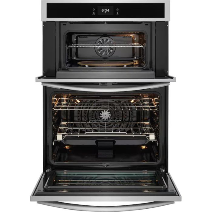 Oven Combo Frigidaire Gallery GCWM3070AF  in Stainless  Oven 1 True Convection Built-in width 30