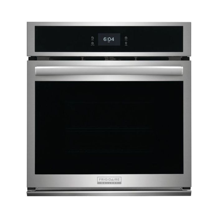 Wall oven  Frigidaire Gallery GCWS2767AF Stainless   Capacity  3.8 cubic feet  2500W Watts  Built-in Width 27 inches
