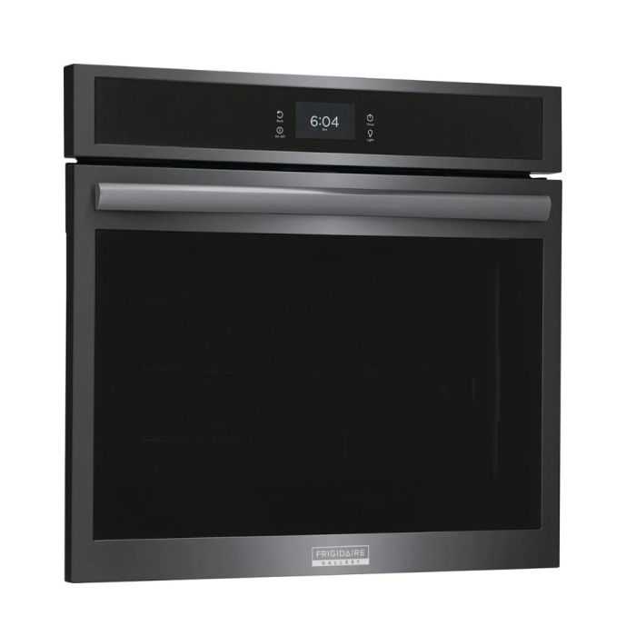 Wall oven  Frigidaire Gallery GCWS3067AD Black Stainless    Capacity  5.3 cubic feet  4000 Watts  Built-in Width 30 inches