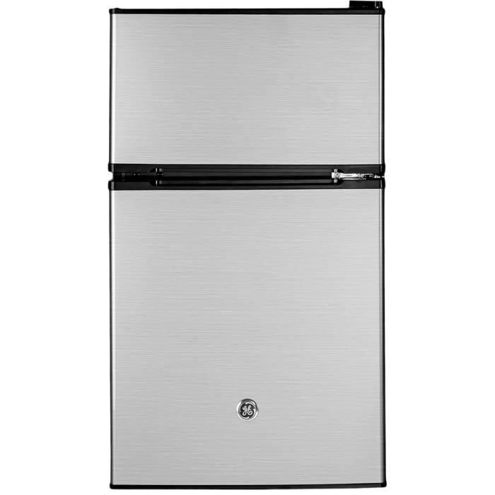 Refrigérateur GE GDE03GLKLB Inox Compact largeur 19 pouces Capacité 3.1 pieds cubes