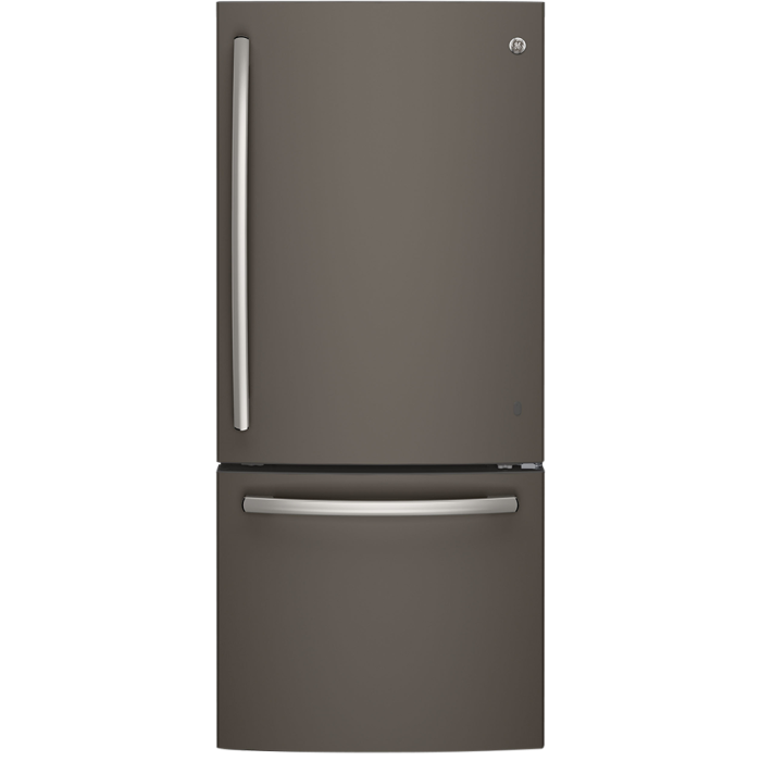Refrigerator GE GDE21DMKES Slate  Capacity 20.9 cubic feet Bottom Freezer / Drawer   width 30 inches