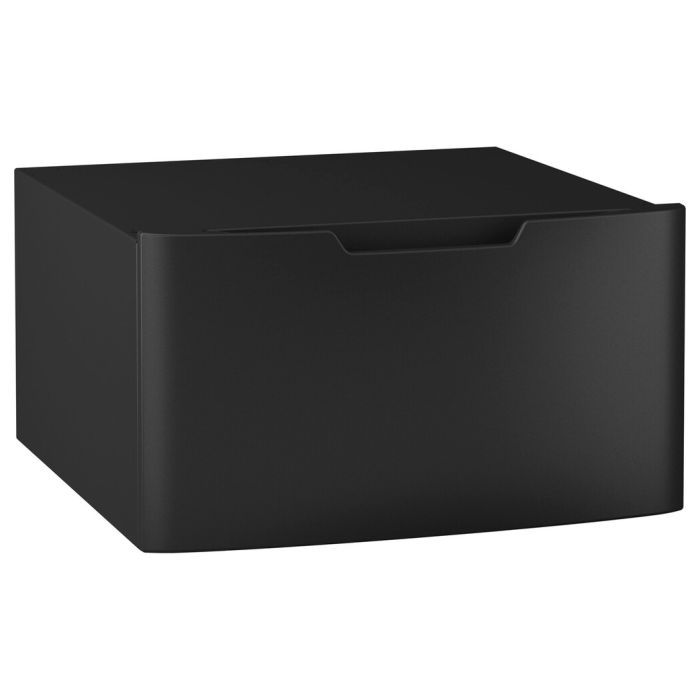 Laundry Pedestal Storage Drawer GE GFP1528PTDS in Black showcased by Corbeil Appliances