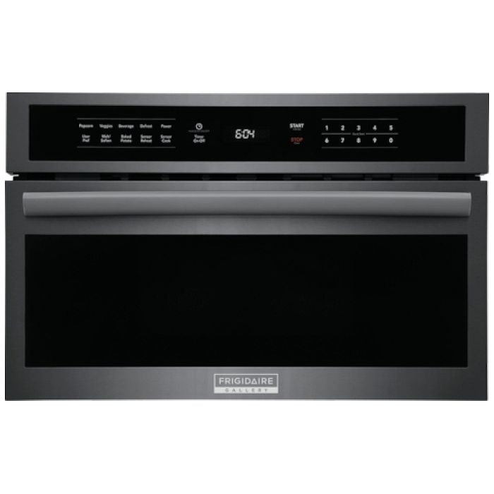 Over the range microwave 1650 W 1.6 cu. ft. Frigidaire Gallery GMBD3068AD  Black Stainless  Capacity 1.6 cubic feet  power 1650 watt  Built-in