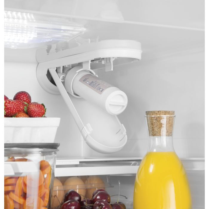 Refrigerator GE GNE27JGMWW White  Capacity 27 cubic feet French Door   width 36 inches