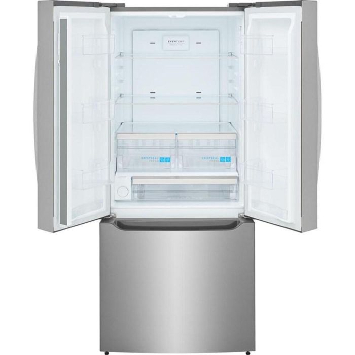Refrigérateur Frigidaire Gallery GRFS2023AF Inox Portes françaises largeur 30 pouces Capacité 20 pieds cubes