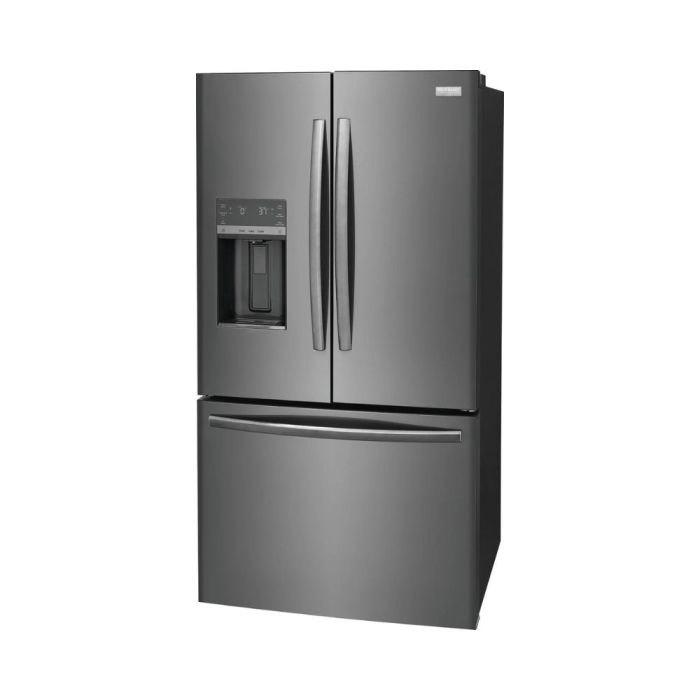 Refrigerator Frigidaire Gallery GRFS2853AD Black Stainless   Capacity 27.8 cubic feet French Door   width 36 inches