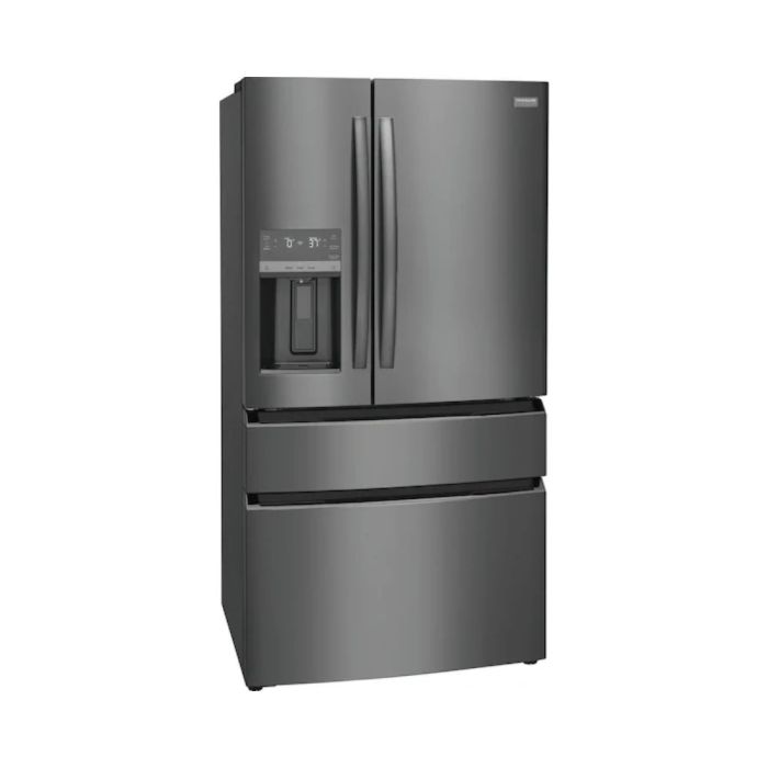 Refrigérateur Frigidaire Gallery GRMC2273CD Inox Noir Portes françaises largeur 36 pouces Capacité 21.5 pieds cubes