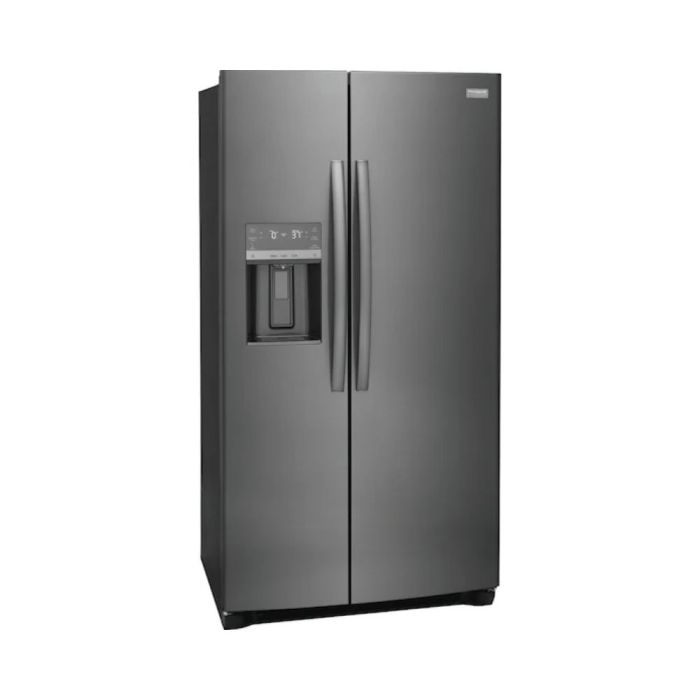 Refrigérateur Frigidaire Gallery GRSC2352AD Inox Noir Côte à côte largeur 36 pouces Capacité 22.3 pieds cubes