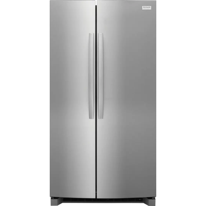 Refrigerator Frigidaire Gallery GRSN2620AF Stainless  Capacity 26 cubic feet Side by Side   width 37 inches