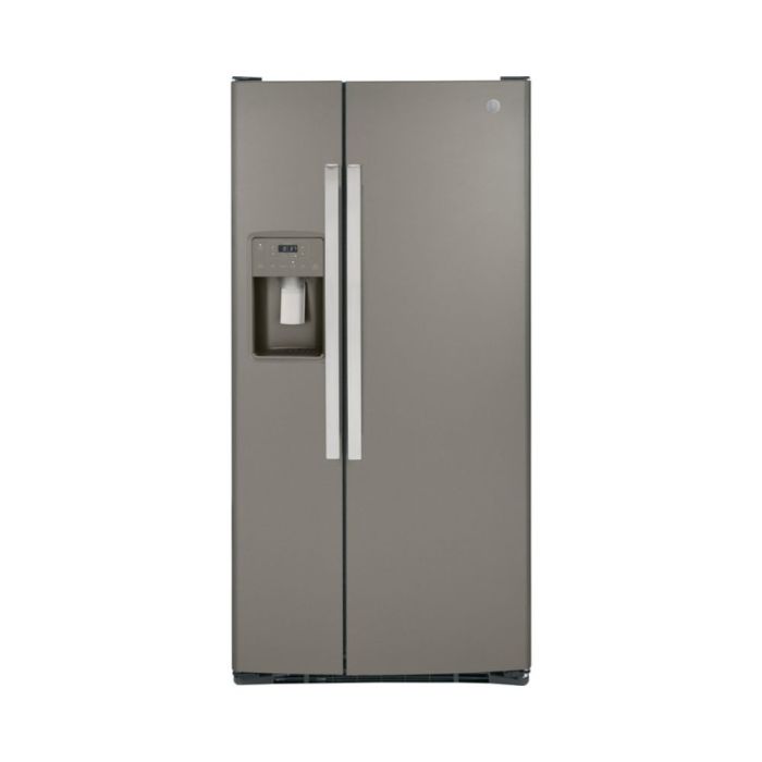 Refrigerator GE GSS23GMPES Grey  Capacity 23.1 cubic feet Side by Side   width 33 inches