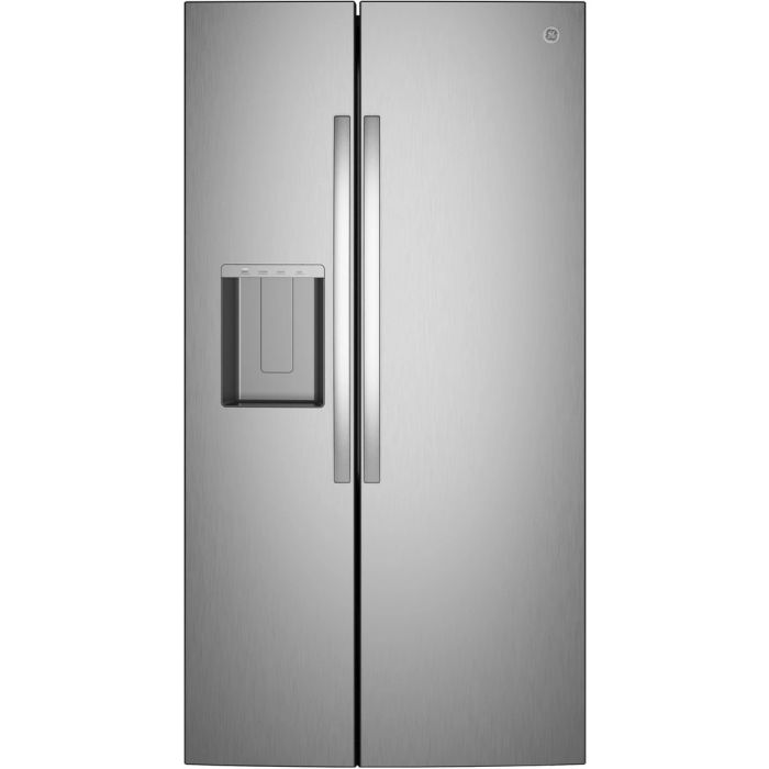 Refrigerator GE GSS28PYYFS Stainless  Capacity 27.7 cubic feet Side by Side   width 36 inches