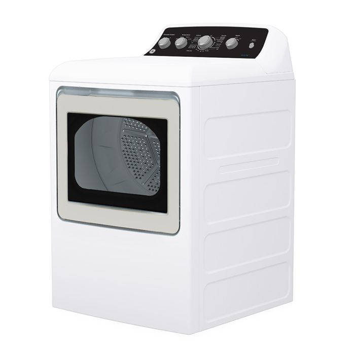 Dryer GE GTD49EBMRWS 7.2 cu. ft. in White  Capacity 7.2 cubic feet Cycles 6   Freestanding  Drying system Ventilated