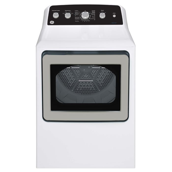 Dryer GE GTD49EBMRWS 7.2 cu. ft. in White  Capacity 7.2 cubic feet Cycles 6   Freestanding  Drying system Ventilated