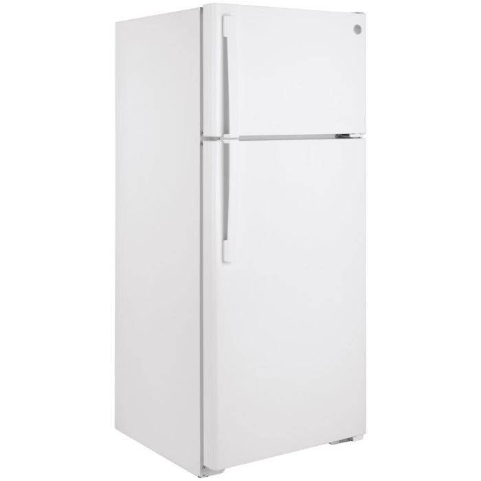 Refrigerator GE GTE18DTNRWW White  Capacity 17.5 cubic feet Top Freezer   width 28 inches