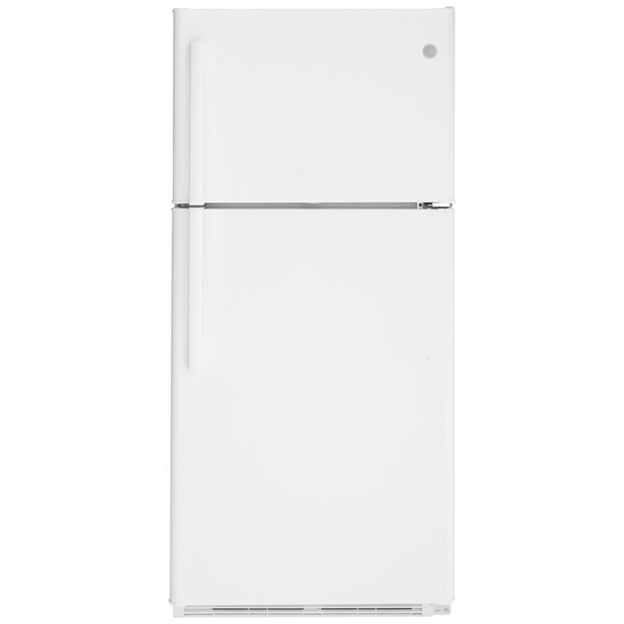 Refrigerator GE GTE18FTLKWW White  Capacity 17.5 cubic feet Top Freezer   width 28 inches