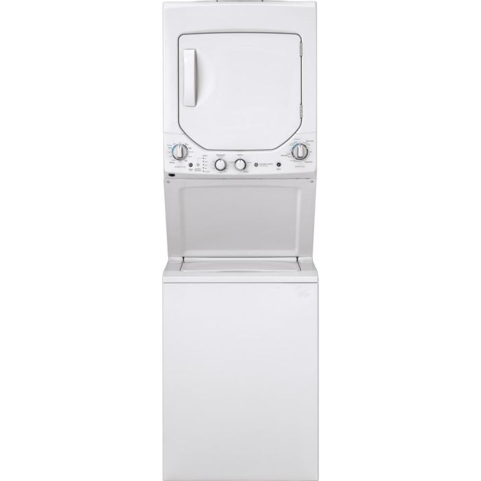 Laundry center GE, heat ventilated dryer, GUD24GSSMWW    Heat ventilated drying system width 24 inches