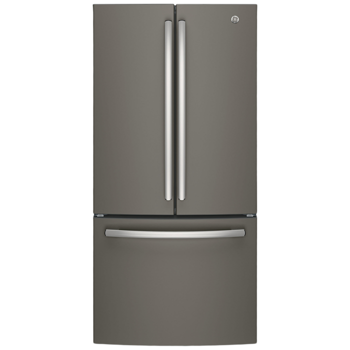 Refrigerator GE GWE19JMLES Slate  Capacity 18.6 cubic feet French Door   width 33 inches