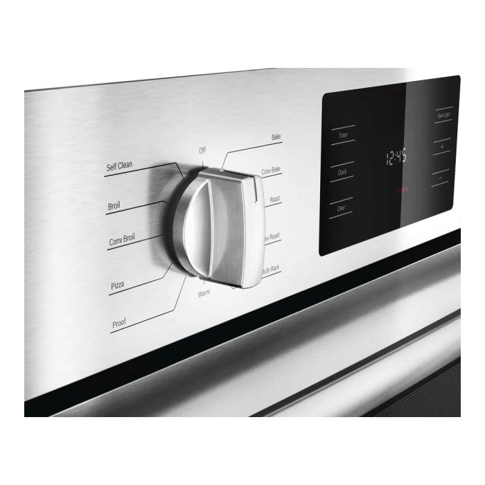Wall oven  Bosch HBL5451UC Stainless   Capacity  4.6 cubic feet  2 400 W Watts  Built-in Width 30 inches