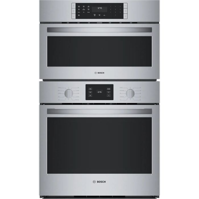 Four mural  Bosch HBL5754UC Inox   Capacité  1.6 pieds cubes  1,000 W Watts  Encastrable largeur 29 pouces