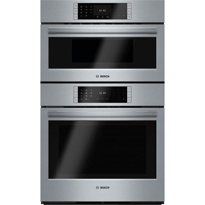 Fours combinés Bosch HBLP752UC en Inox  Encastrable largeur 29