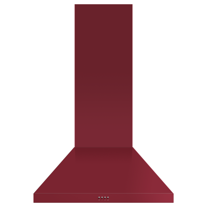 30 In. Hood  600 Cubic feet per minute Fisher & Paykel HC30PCR1 Red  Wall-mount  600 cubic feet per minute