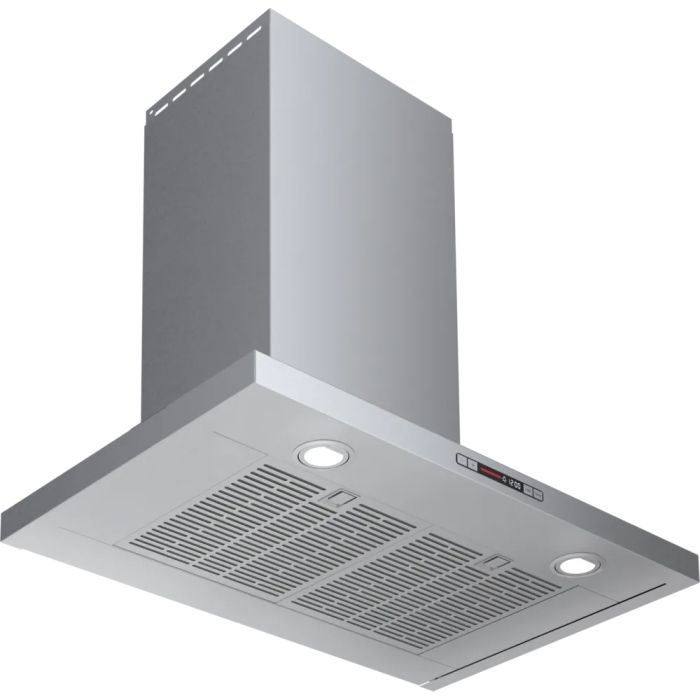 Hotte Cheminée 36 Po. 600 Pieds cubes par minute Bosch HCB56651UC Inox Installation Montage mural  600 pieds cubes par minute