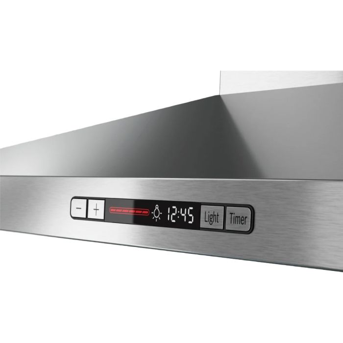 24 In. Chimney Hood  300 Cubic feet per minute Bosch HCP34E52UC Stainless  Wall-mount  300 cubic feet per minute