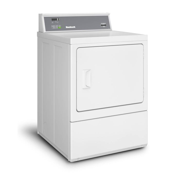 Dryer Huebsch HDENYRGS176CW01 7 cu. ft. in White  Capacity 7 cubic feet Cycles 5   Freestanding  Drying system Ventilated