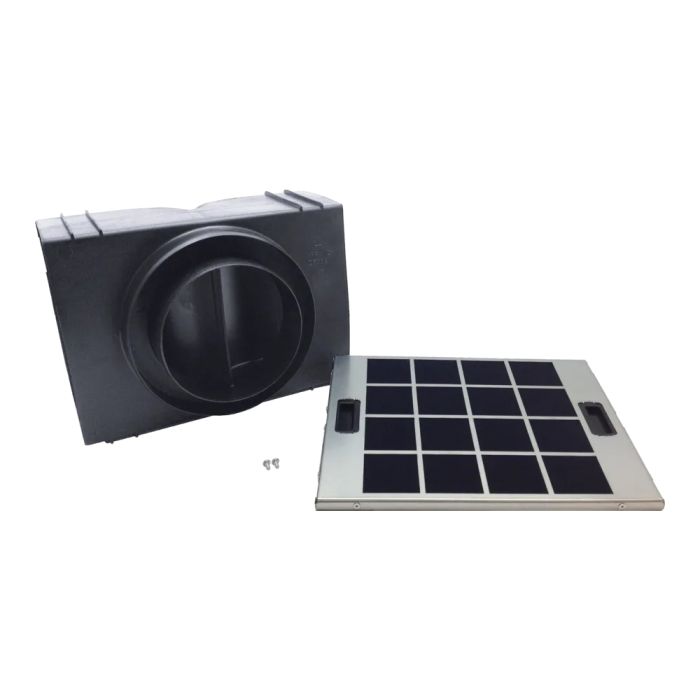Kit d'accessoires de recirculation pour hotte îlot Bosch HIREC5UC  présenté par Corbeil Electroménager