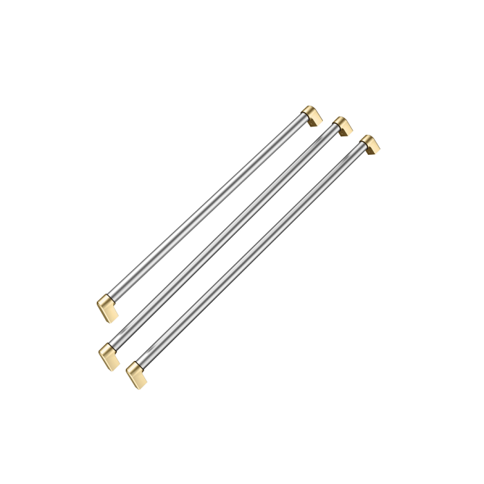 Refrigerator Handle Kit Bertazzoni HK36MASFDBXGV in Stainless showcased by Corbeil Appliances