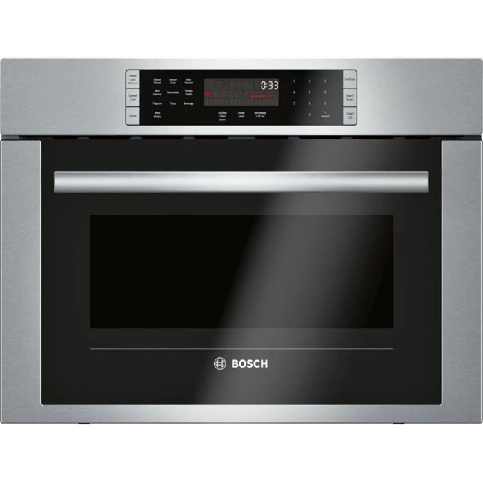 Fours combinés Bosch HMC54151UC en Inox  Encastrable largeur 23