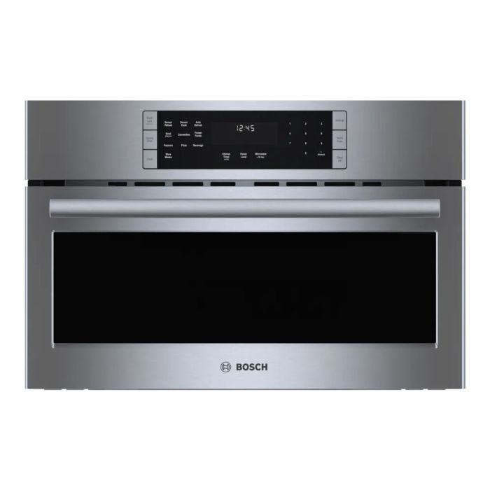 Fours combinés Bosch HMC80252UC en Inox  Four 1 Micro-Onde à Convection avec Grillage Encastrable largeur 30
