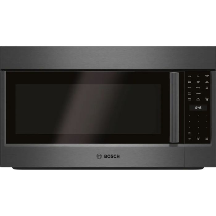 Micro-onde à hotte intégrée 1000 W 1.8 pi. cu. Bosch HMV8044C  Inox Noir Capacité 1.8 pied cubic  puissance 1000 watt  Encastrable