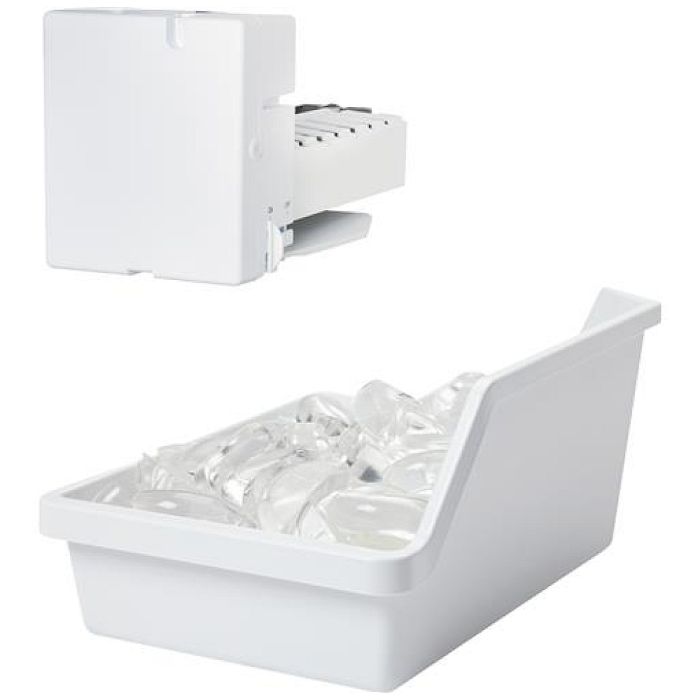 Kit de machine à glaçons GE IM4D en Blanc présenté par Corbeil Electroménager