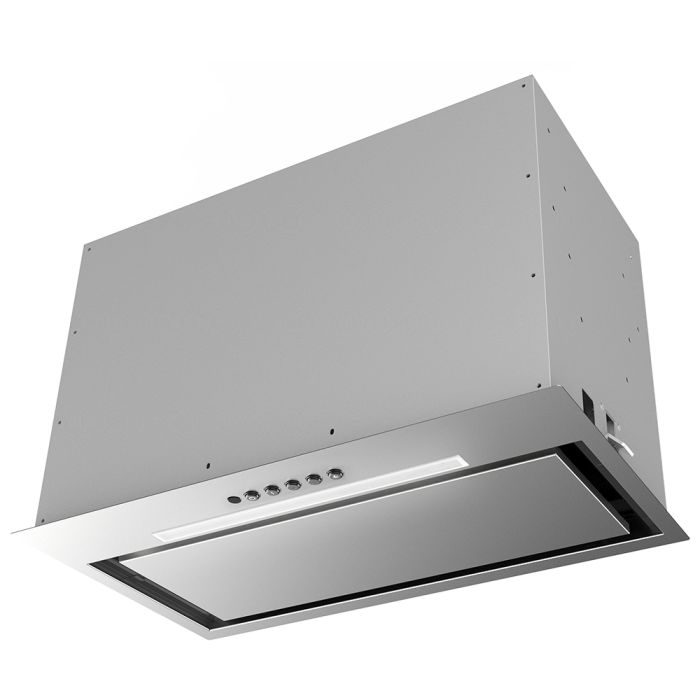 Hotte Intégré(e) 28 Po. 600 Pieds cubes par minute Faber INLP28SSV Inox Installation Encastrable  600 pieds cubes par minute