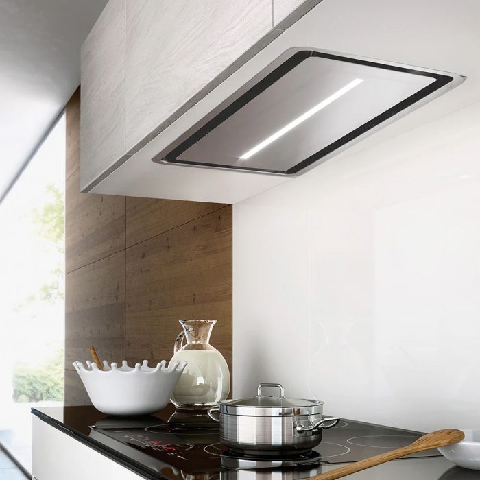 28 In. Integrated Hood  600 Cubic feet per minute Faber INLT28SSV Stainless  Over the Range  600 cubic feet per minute