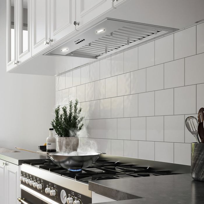 45 In. Under Cabinet Hood  1200 Cubic feet per minute Faber INPL44SS1200 Stainless  Wall-mount  1200 cubic feet per minute