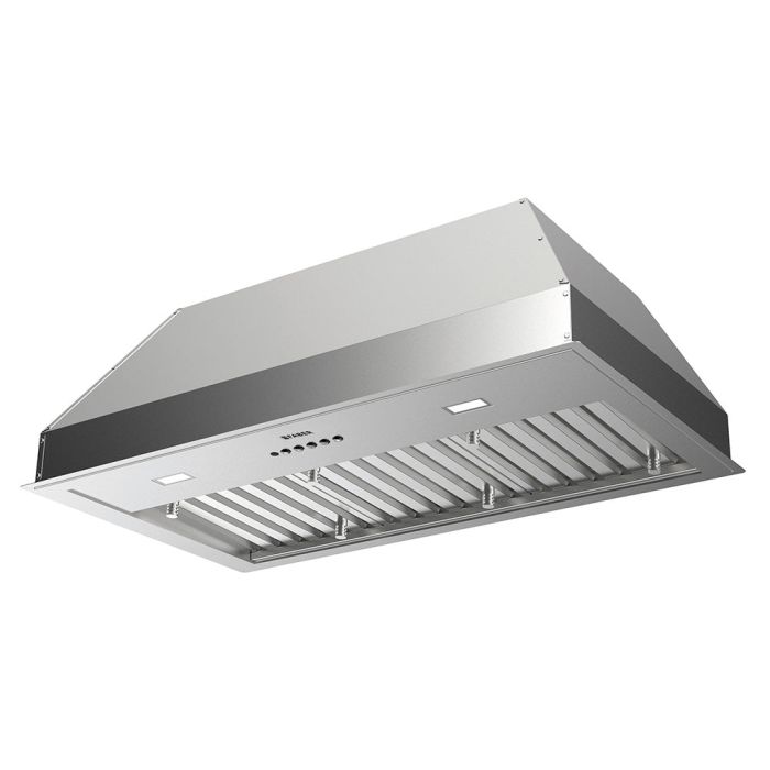 Hotte Sous armoires 45 Po. 1200 Pieds cubes par minute Faber INPL44SS1200 Inox Installation Montage mural  1200 pieds cubes par minute