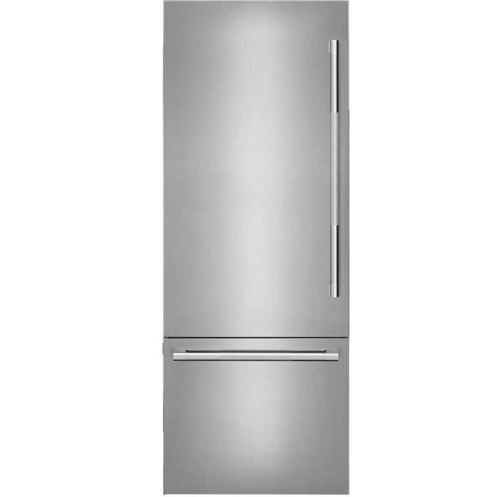 Refrigérateur JennAir JBBFL30NMX Panneau Requis Congélateur en bas / tiroir largeur 30 pouces Capacité 16.3 pieds cubes