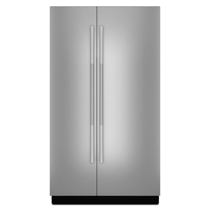 Rise™ 48" (122 cm) Fully Integrated Built-In Side-by-Side Refrigerator Panel-Kit in Stainless showcased by Corbeil Appliances